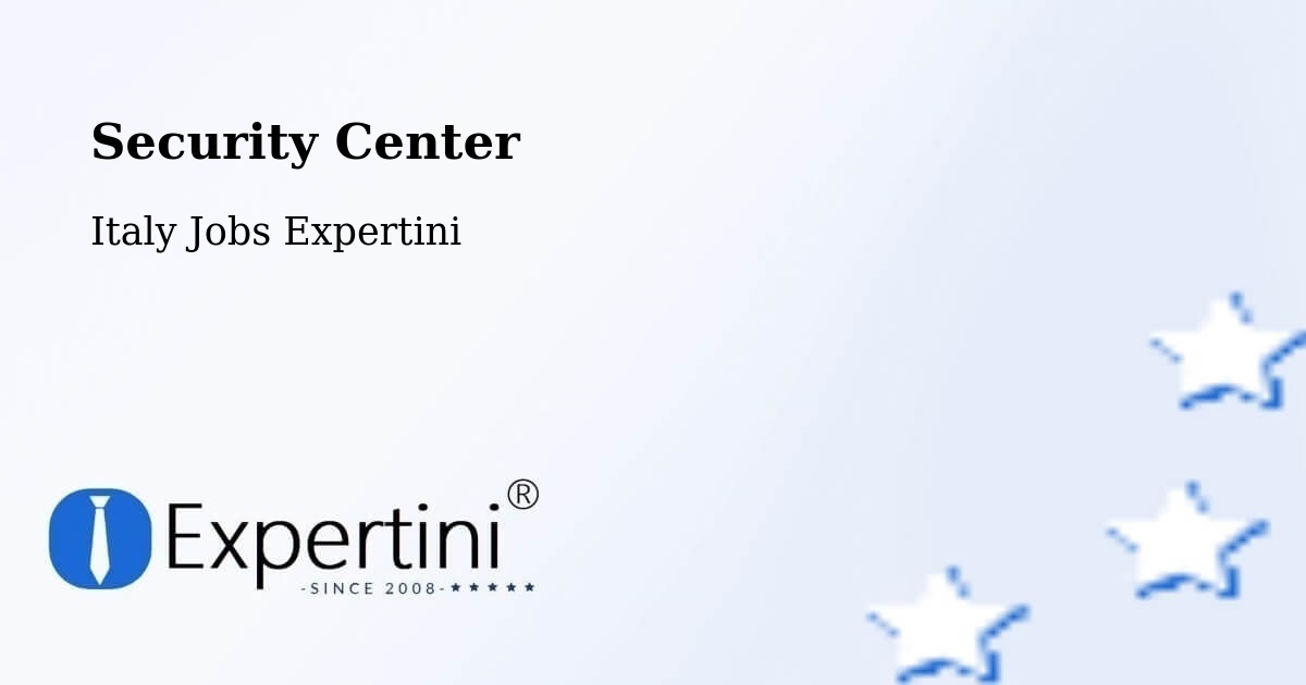 Security & Compliance – Cingoli - Italy Jobs Expertini